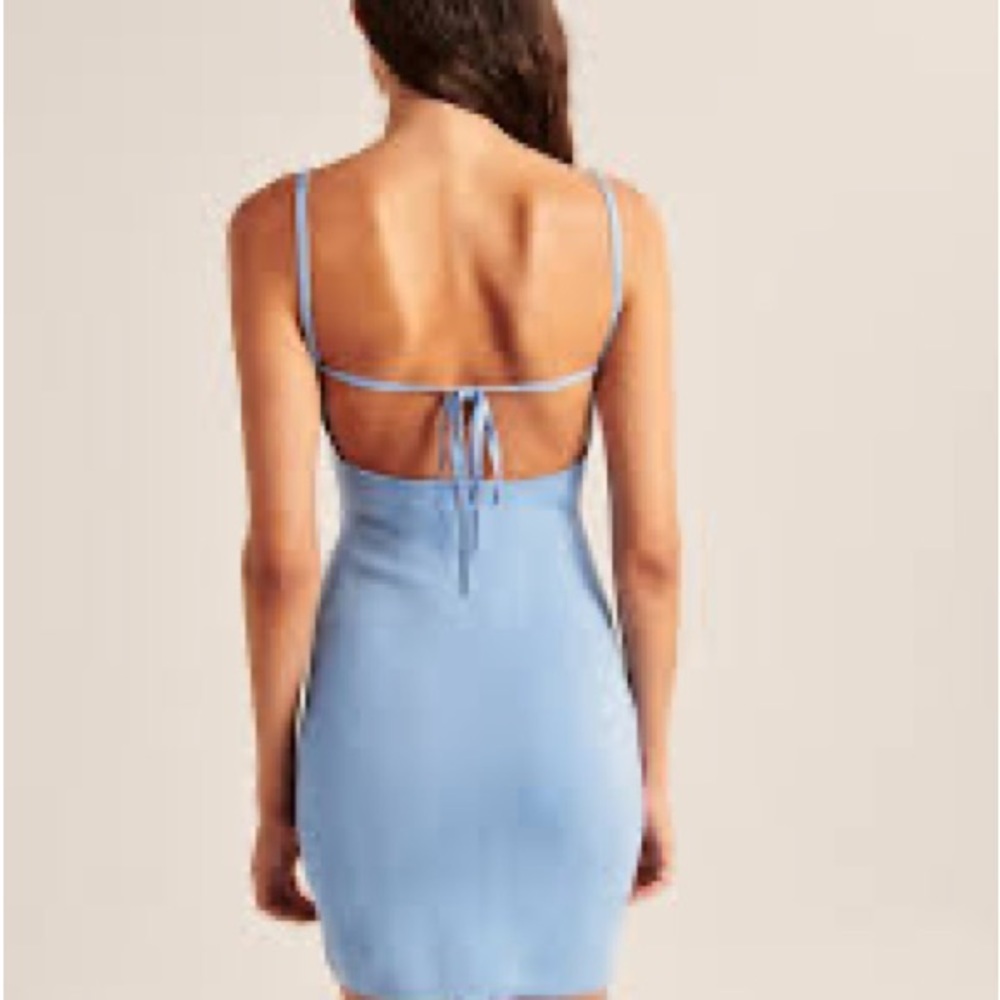 Abercrombie Jacquard knit Blue Dress - Picture 5 of 7